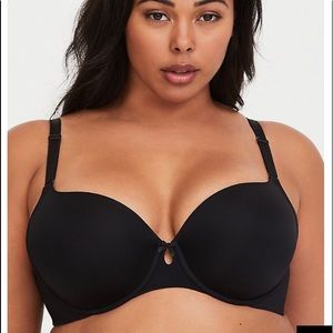 Torrid Bra Black Sz 40C  Smoothing Undr Wire